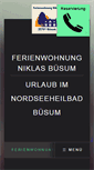 Mobile Screenshot of fewo-nordsee-buesum.de